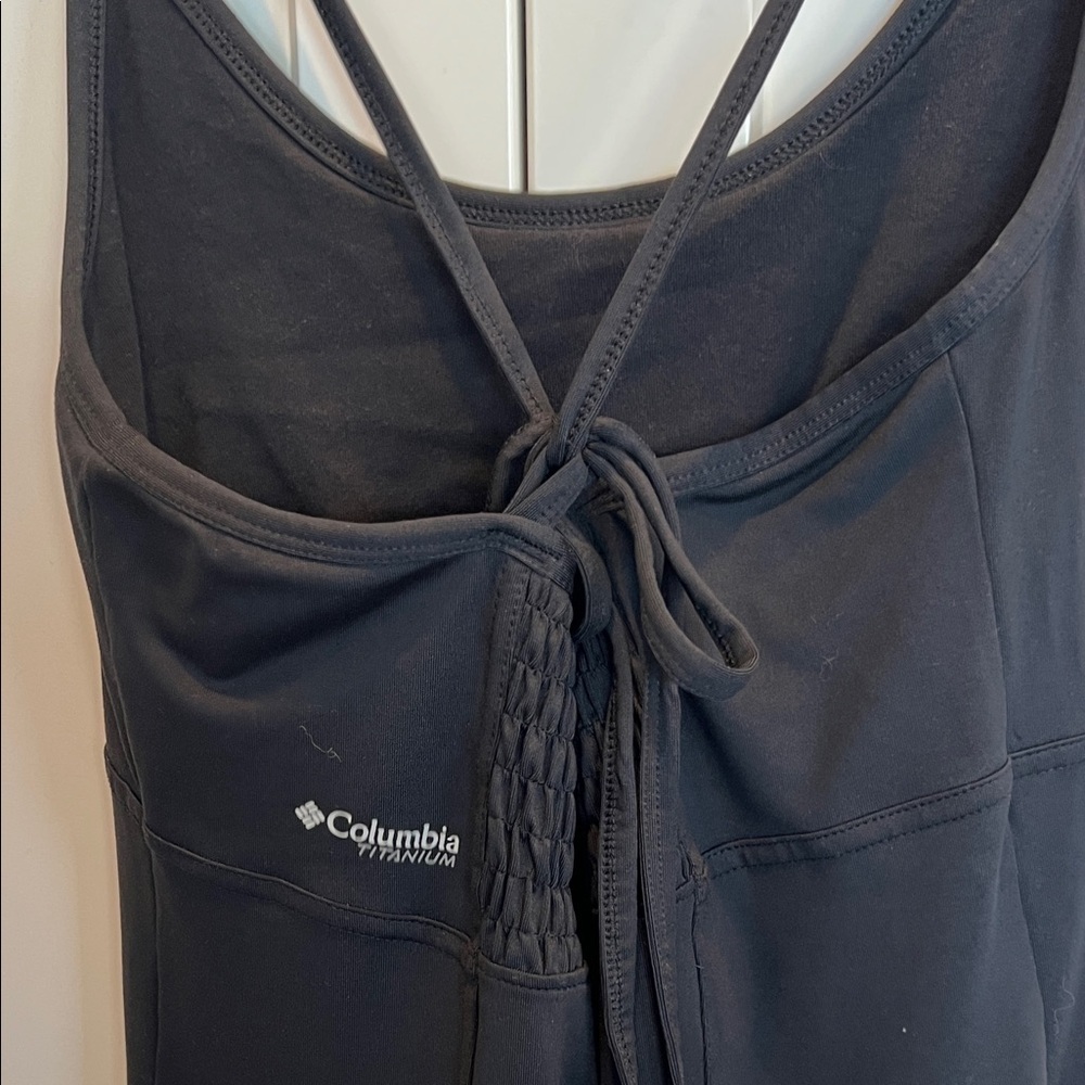 Columbia Black Midi Dress M - Picture 5 of 7